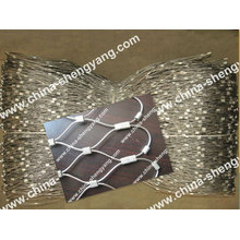 Animal farm used stainless steel rope net